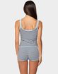 EDIKTED Lillian Striped Knit Tank Top image number 3