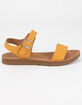 SODA Comfort Ankle Womens Mustard  Sandals image number 2