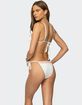 EDIKTED Ira Floral Triangle Bikini Top image number 5
