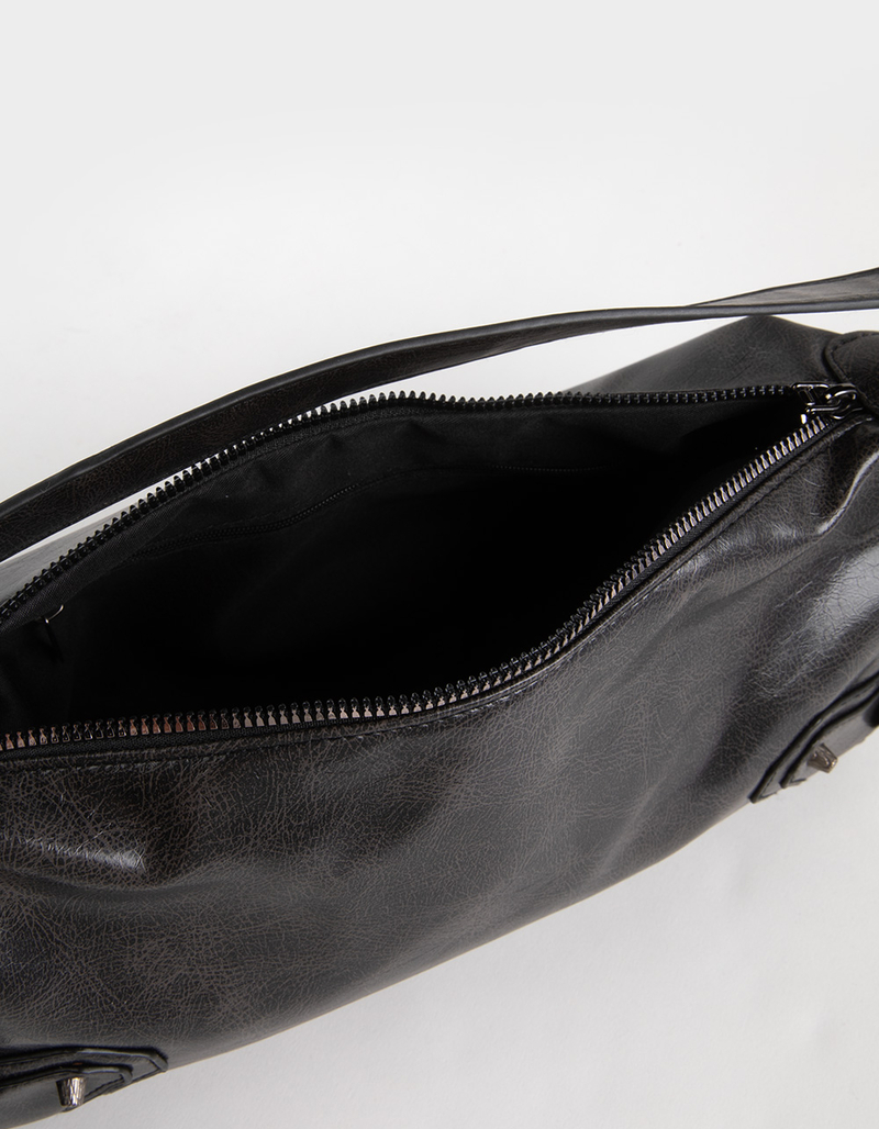 Faux Leather Shoulder Bag image number 5