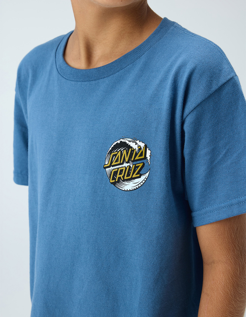SANTA CRUZ Wave Dot Boys Tee image number 2