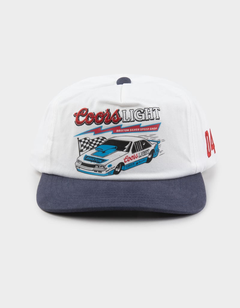 BRIXTON Coors Light Blower Snapback Hat image number 1