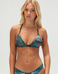 AFFLICTION Electric Storm Triangle Bikini Top image number 1