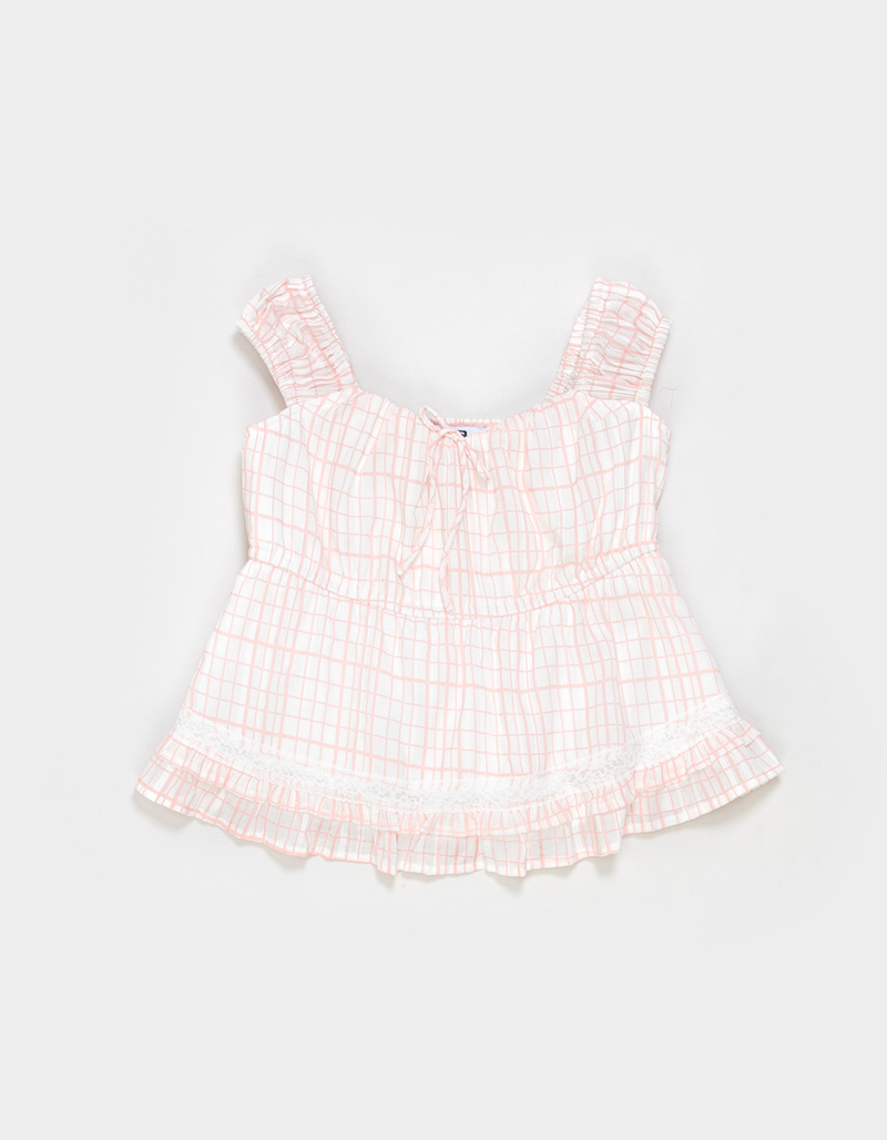 RSQ Girls Tie Babydoll Top image number 0