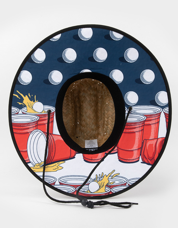 O'NEILL Sonoma Prints Straw Lifeguard Hat Alternative Image
