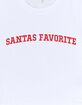 SANTA Santa's Favorite Womens Baby Tee image number 3