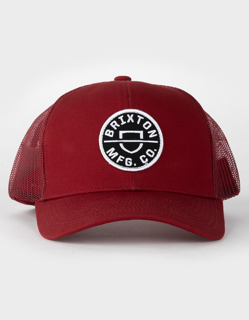 BRIXTON Crest X MP Mens Mesh Trucker Hat image number 0