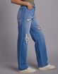 RSQ Womens High Rise Baggy Jeans image number 3