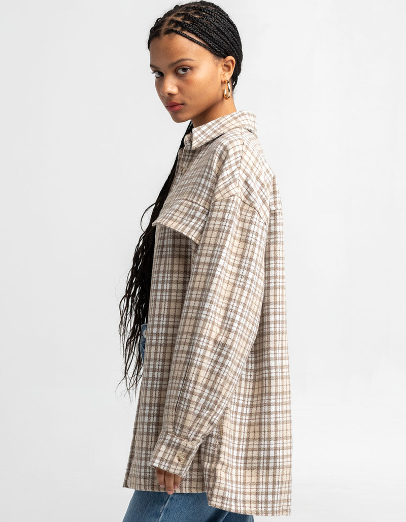 4TH & RECKLESS Coralie Womens Flannel Shirt image number 1