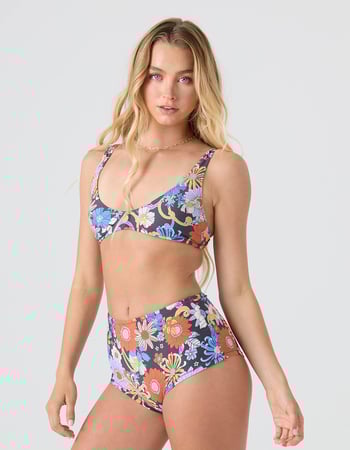 ROXY Soulflower Boyleg Bikini Bottoms Primary Image