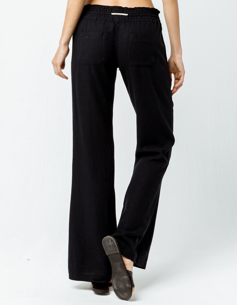 ROXY Oceanside Black Womens Beach Pants image number 2