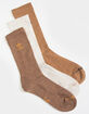 ADIDAS Originals Trefoil 3 Pack Mens Crew Socks image number 1
