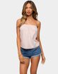 EDIKTED Kittey Lacey Strapless Top image number 1