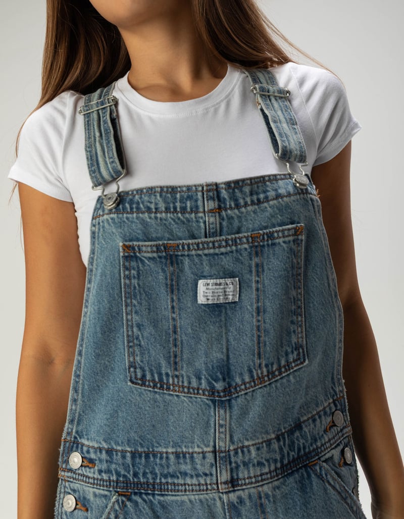 LEVI'S Premium Baggy Womens Overalls - Hi And Welcome image number 3