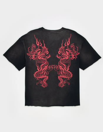 ED HARDY Mary Dragon Mens Boxy Tee Alternative Image