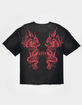 ED HARDY Mary Dragon Mens Boxy Tee image number 2