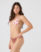 ROXY Cherry On Top Reversible Tie Side Moderate Bikini Bottoms image number 5