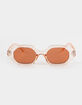 RSQ Translucent Hexagon Plastic Sunglasses image number 2