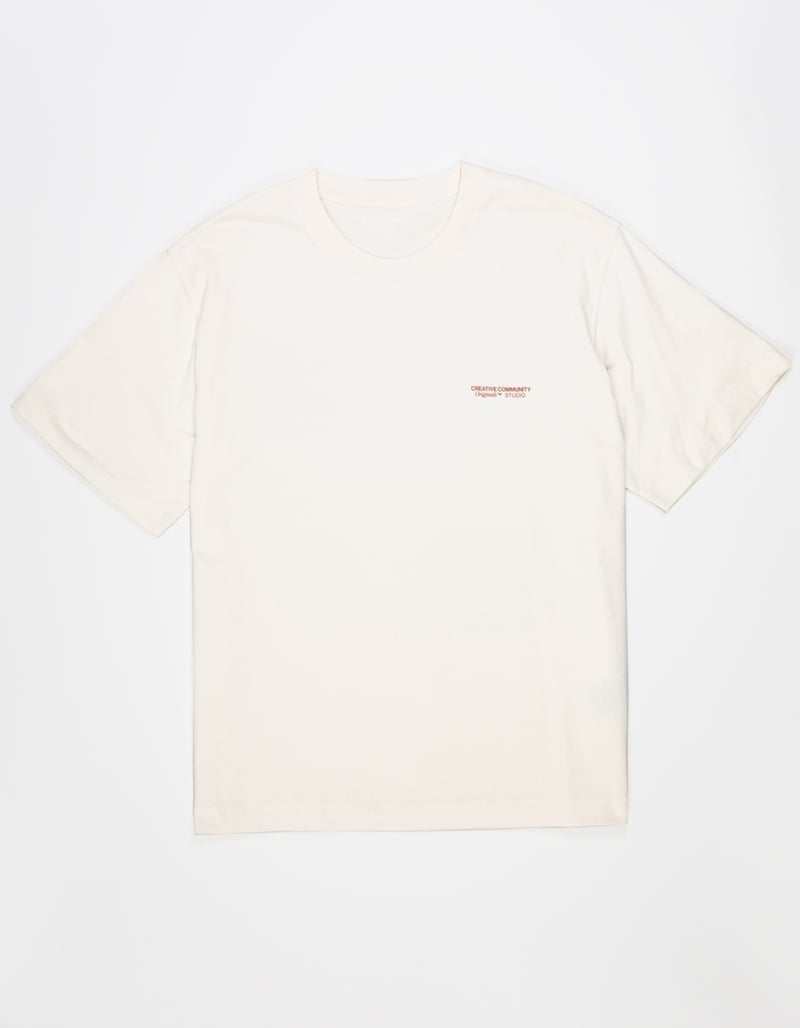 JACK & JONES Noho Mono Mens Tee BUTTER CREAM Tillys