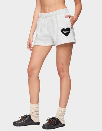 EDIKTED Big Love Edikted Sweat Shorts Alternative Image