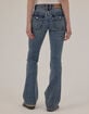 RSQ Womens Low Rise Bootcut Jeans image number 4