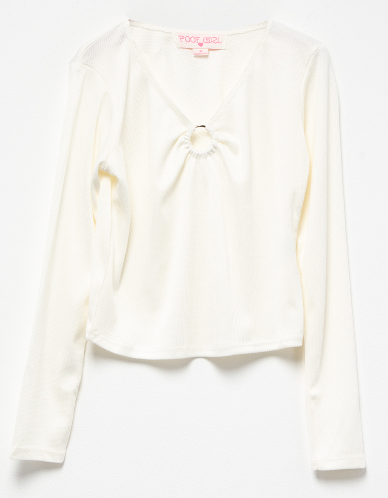 POOF Rib O-Ring Girls Top image number 0