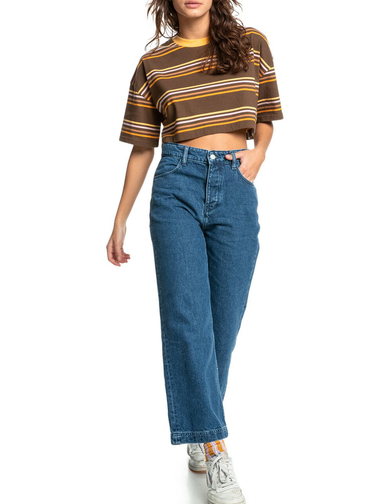 QUIKSILVER Womens Road Song Crop Tee image number 6