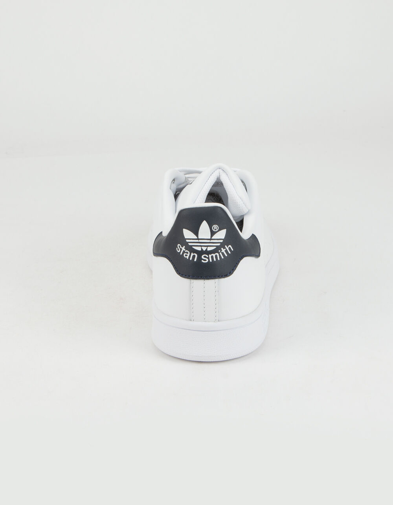 ADIDAS Stan Smith White & Navy Shoes image number 4