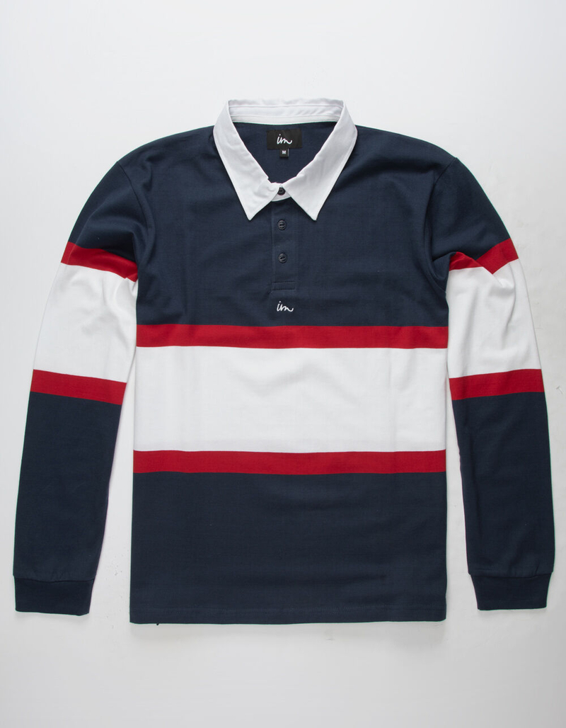 IMPERIAL MOTION Vintage Mens Rugby T-Shirt image number 0