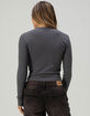 RSQ Womens Not So Demure Baby Tee image number 4