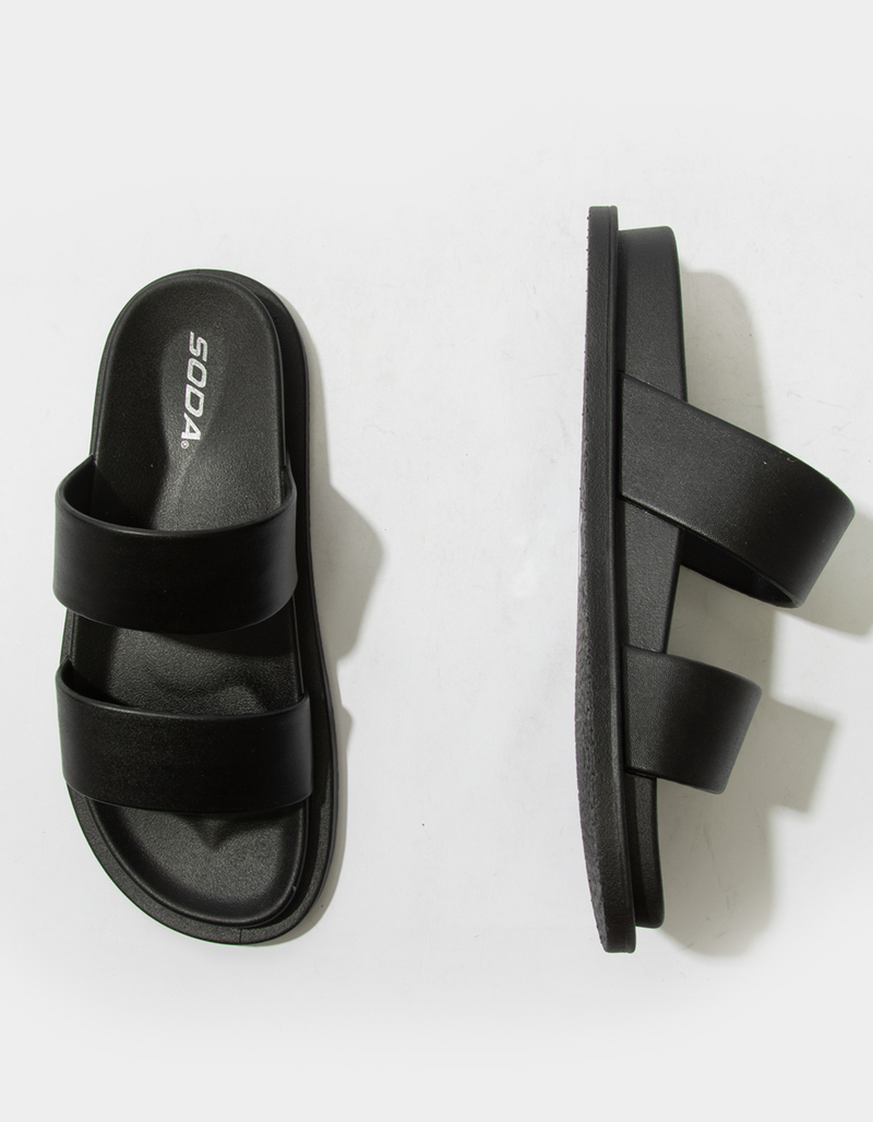 SODA Double Strap Womens Slides image number 4