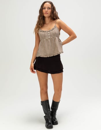 NECTAR CLOTHING Womens Mini Skort Primary Image