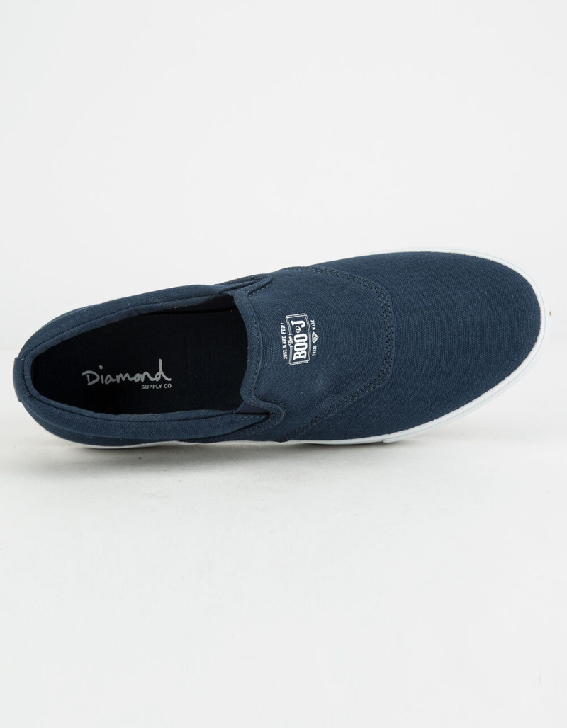 DIAMOND SUPPLY CO. Boo J Navy Mens Shoes image number 2