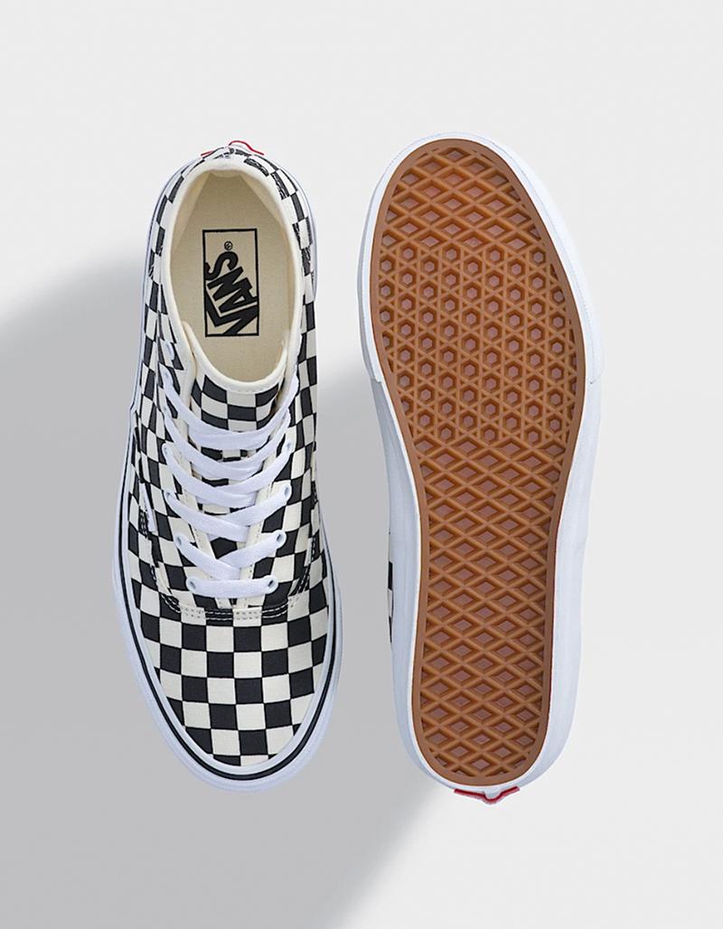 VANS Authentic Hi 2.0 Checkerboard High Top Shoes image number 1
