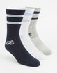 NIKE SB 3 Pack Dri-FIT Mens Crew Socks image number 1
