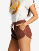 BILLABONG Road Trippin Womens Elastic Waist Shorts image number 4