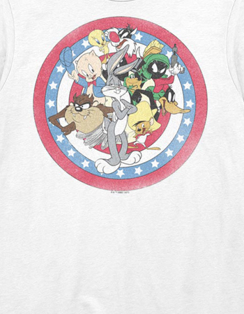 LOONEY TUNES Celebrate America Unisex Tee Alternative Image