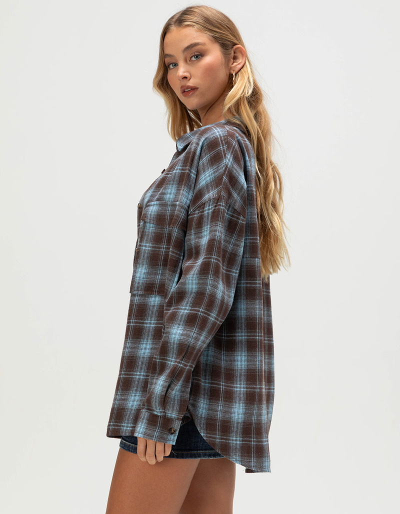 ACOA Womens Oversized Flannel image number 2