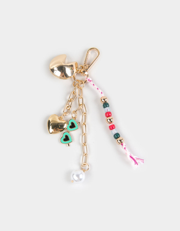 FULL TILT Fortune Cookie Beaded Bag Charm Primary Image