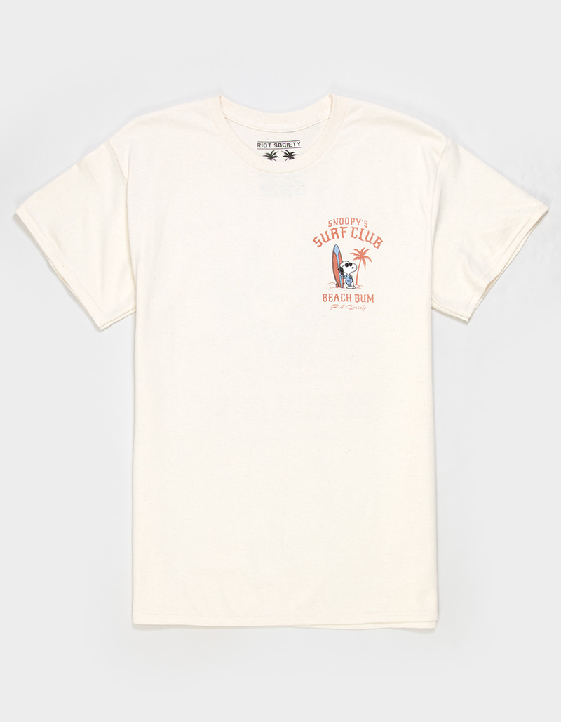 RIOT SOCIETY x Peanuts Surf Club Mens Tee image number 1