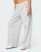 EDIKTED Ashtin Ruffle Trim Sweatpants image number 1