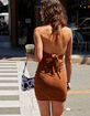WEST OF MELROSE O-Ring Cut Out Mesh Mini Dress image number 2