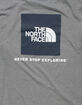THE NORTH FACE Box NSE Navy Ink Mens Tee image number 3