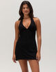 COTTON CANDY LA Womens Halter Mini Dress image number 1