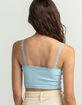 FULL TILT Lace Trim Crop Cami image number 3