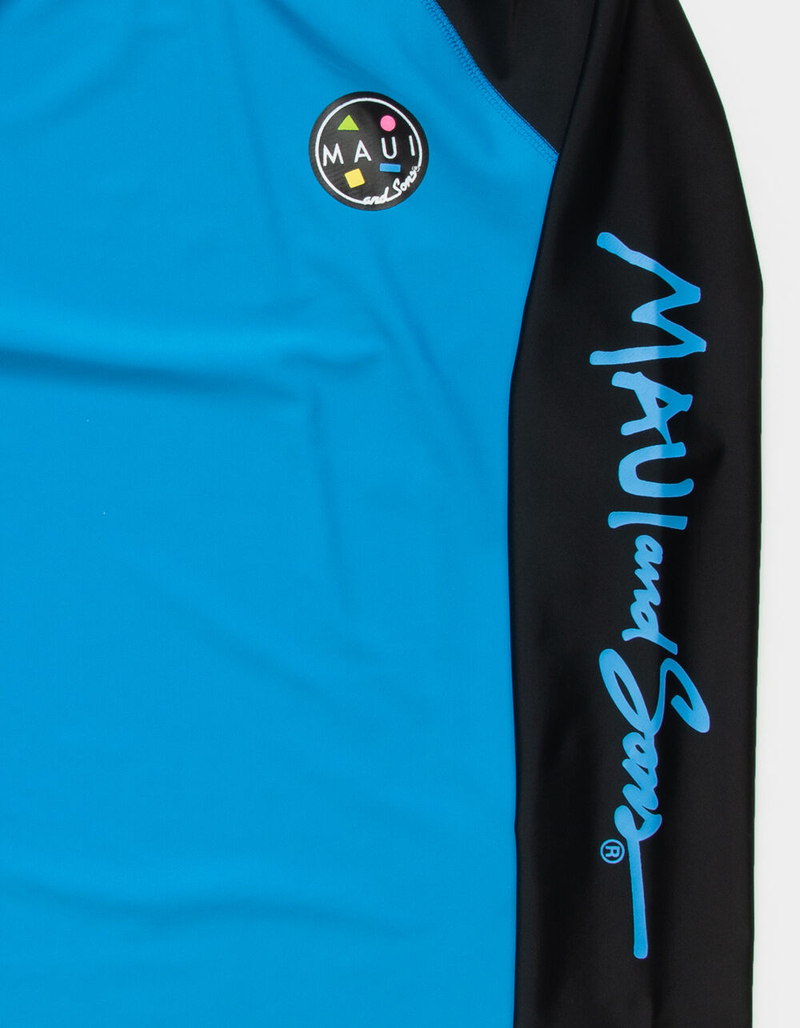 MAUI AND SONS Color Block Boys Rash Guard image number 1