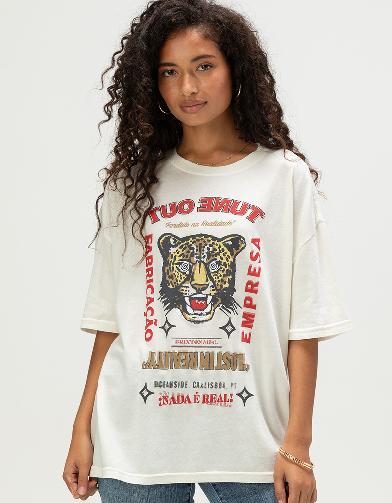 BRIXTON Getaway Womens Oversized Tee image number 0