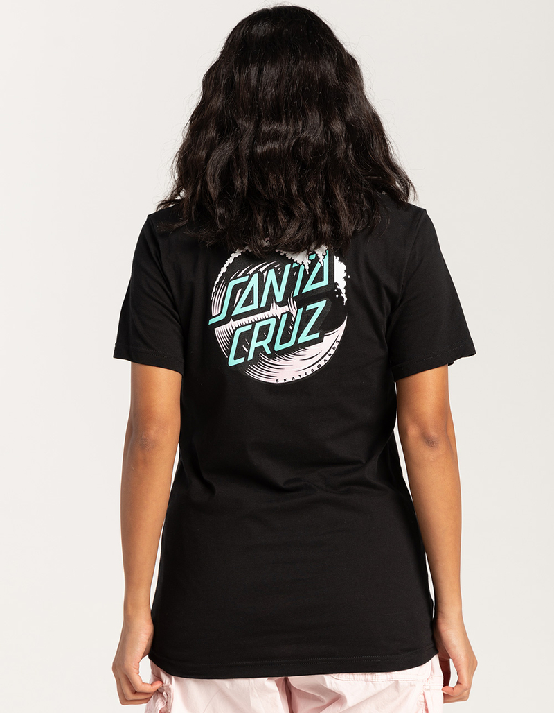 SANTA CRUZ Wave Dot Womens Boyfriend Tee image number 1