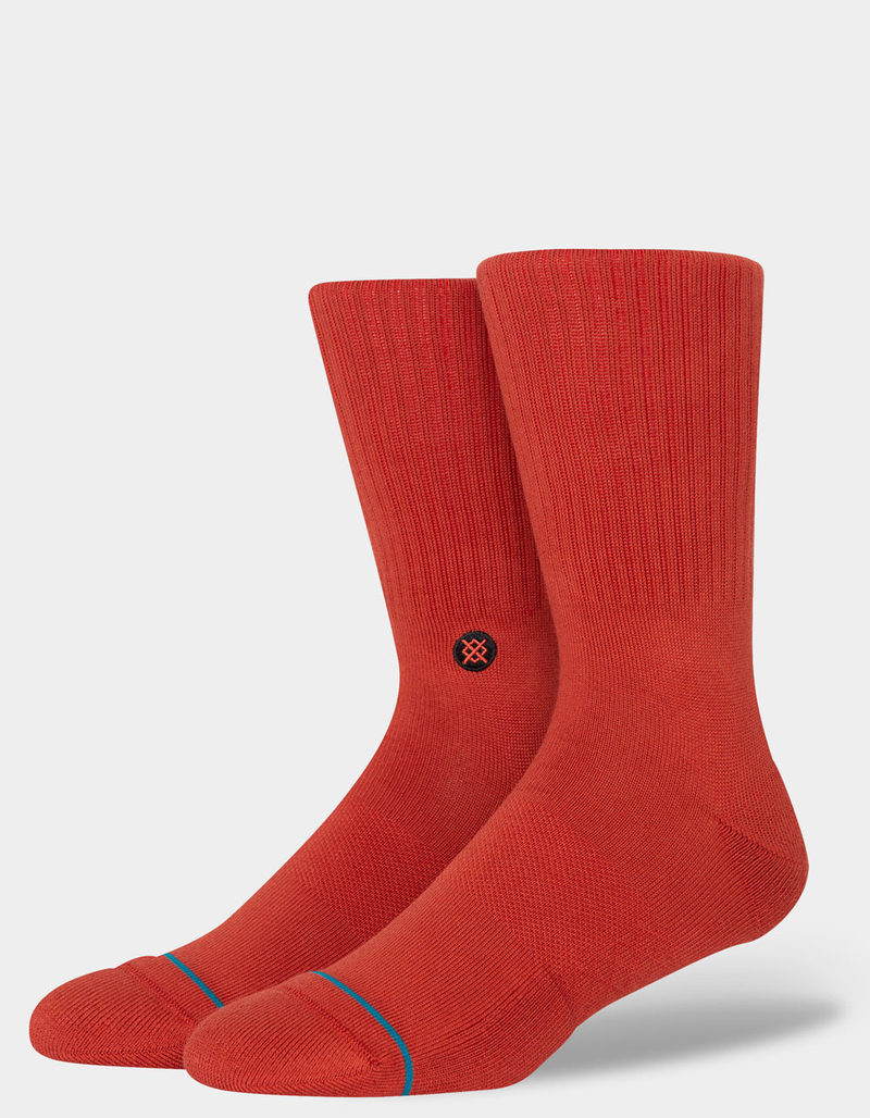 STANCE Icon Mens Athletic Crew Socks image number 0