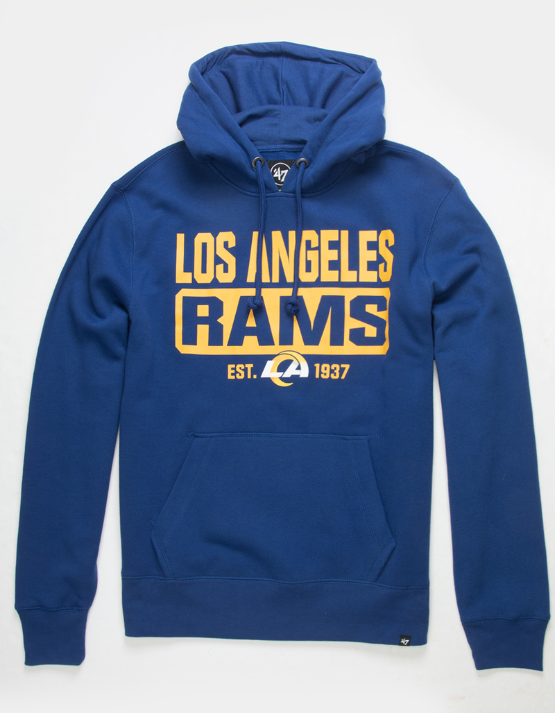 47 BRAND Los Angeles Rams Mens Hoodie image number 0
